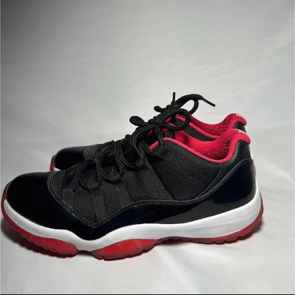 Size 11 - Nike Air Jordan 11 Retro Low Bred 2015 Men's Shoes - Picture 8 of 10